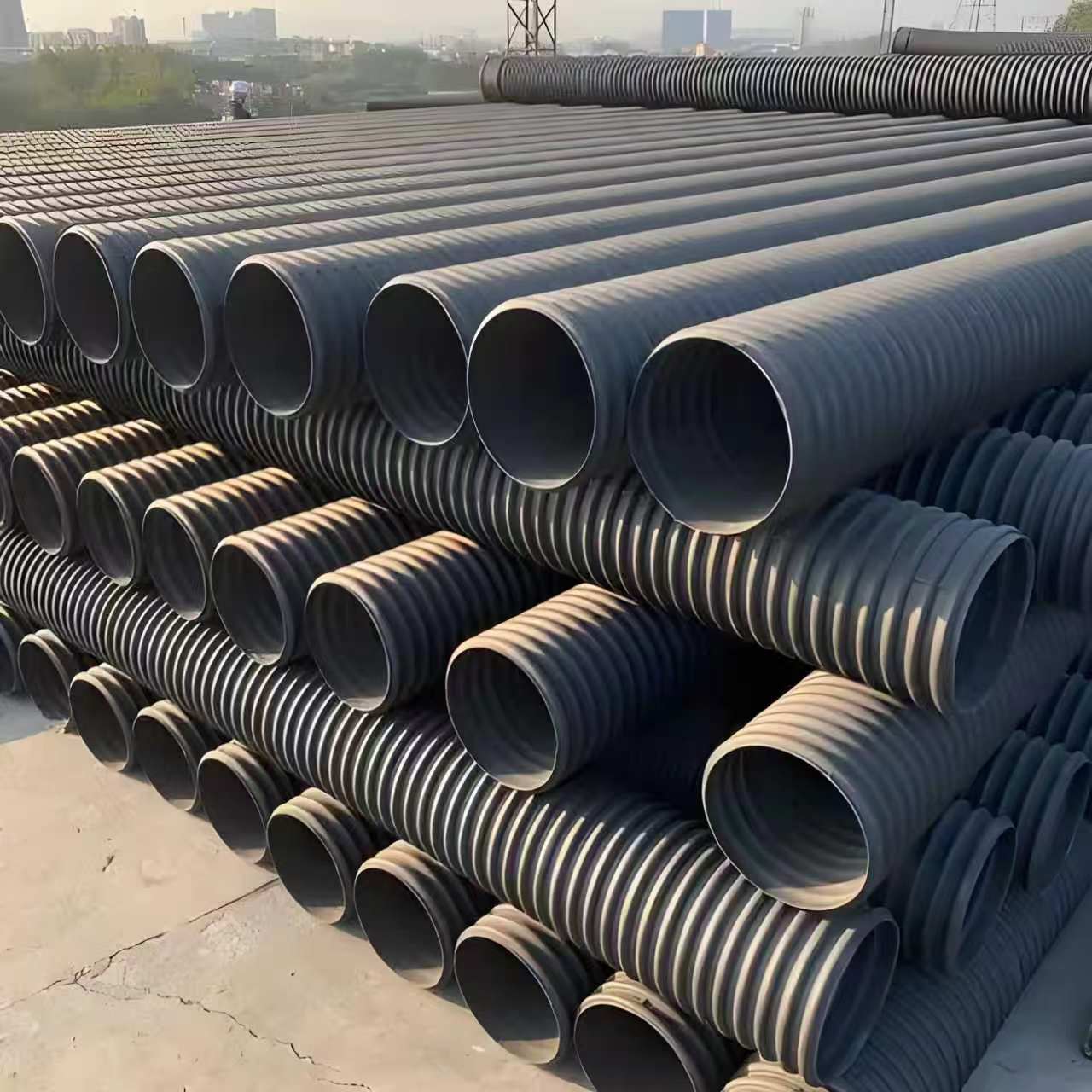 白山市钢带增强波纹管钢丝网骨架复合管 - 价格